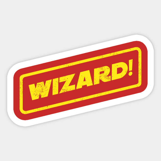 Wizard! Sticker by pavstudio